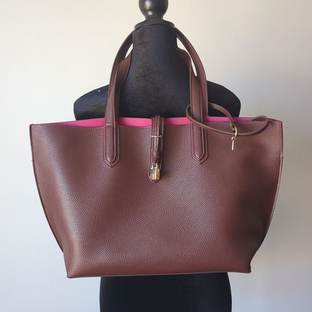 Dark Purple Tutilo Tote Fits EVERYTHING